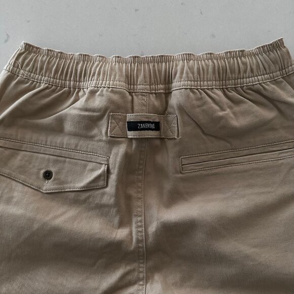 ZANEROBE SURESHOT JOGGER IN SANDSTONE (KHAKI) - Picture 4 of 5